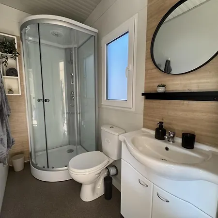 Camping Cosy Modern Mini House 10 By The Sea With Private Terrace In Limoni Camp - Walk To & Local Taverns Sukošan